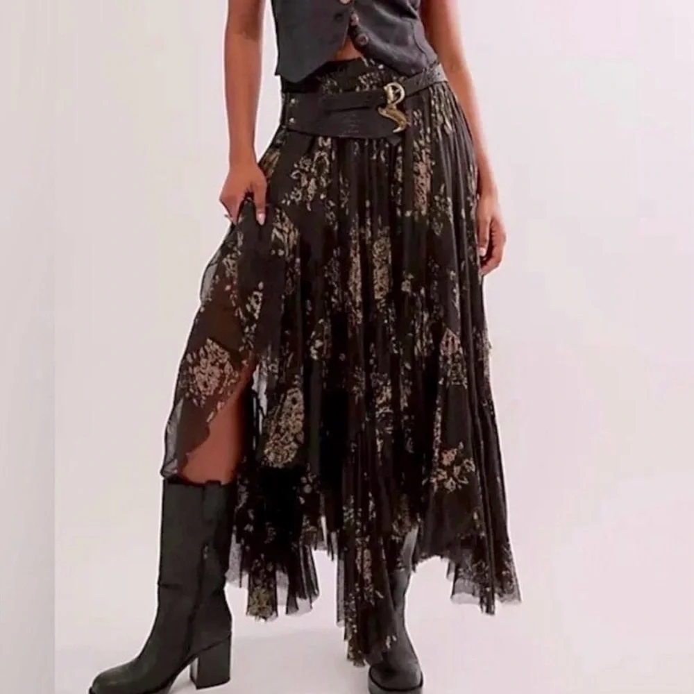 Free People Fp One Clover Printed maxi Skirt - Picture 2 of 5